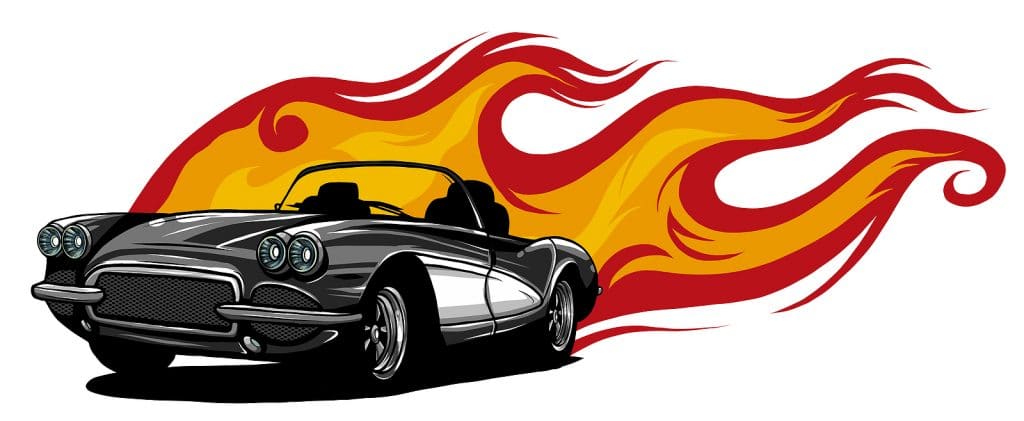 vintage car by Cooper DuBois Portland